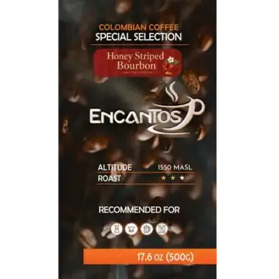 Home Page 47 Honey Striped bourbon Colombia coffee