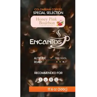 Home Page 46 honey pink bourbon, Colombia coffee